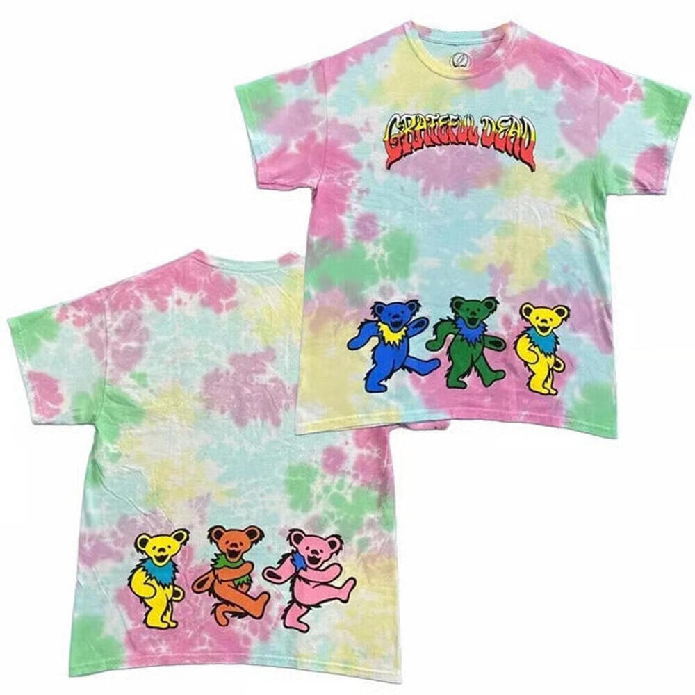 Womens Grateful Dead x Forever 21 Size S/M Dancing Bears Shirt Tie-Dye Tee NWT